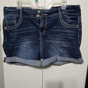Wallflower Indigo Denim Shorts
